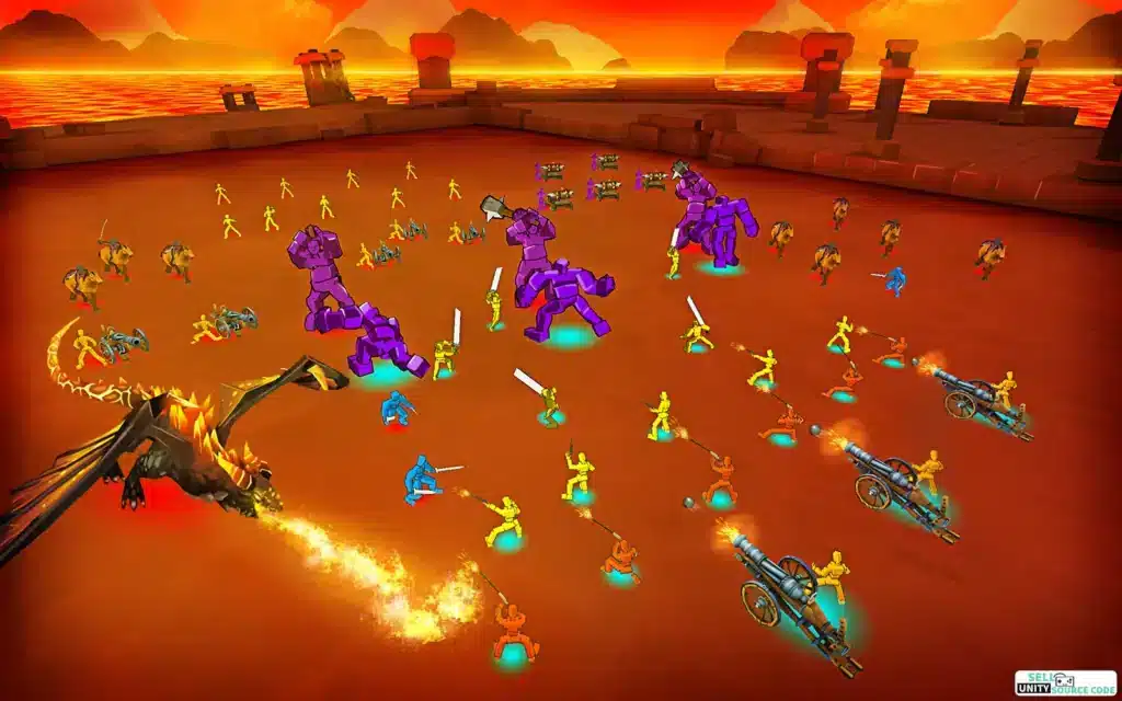 Epic Battle Simulator SellUnitySourceCode screenshot 3