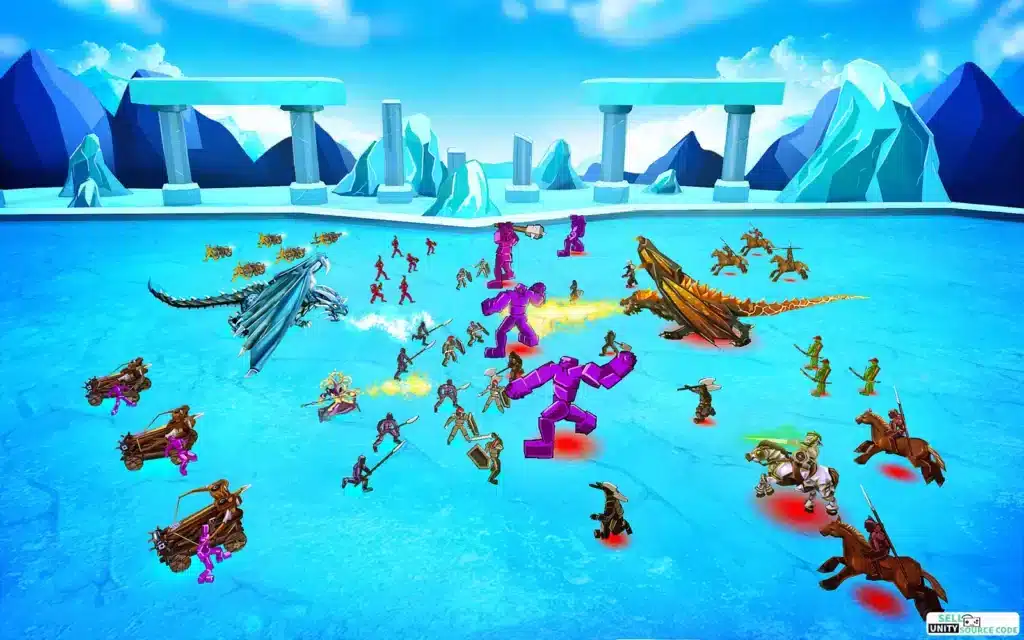 Epic Battle Simulator SellUnitySourceCode screenshot 4
