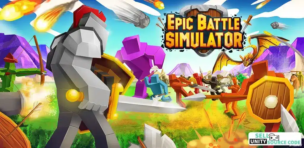 Epic Battle Simulator SellUnitySourceCode screenshot 5