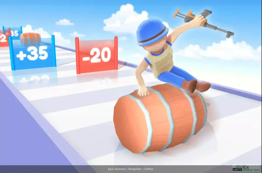 Epic Runner | Template + Editor SellUnitySourceCod