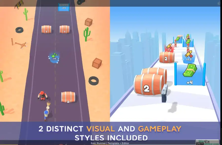 Epic Runner | Template + Editor SellUnitySourceCod screenshot 4