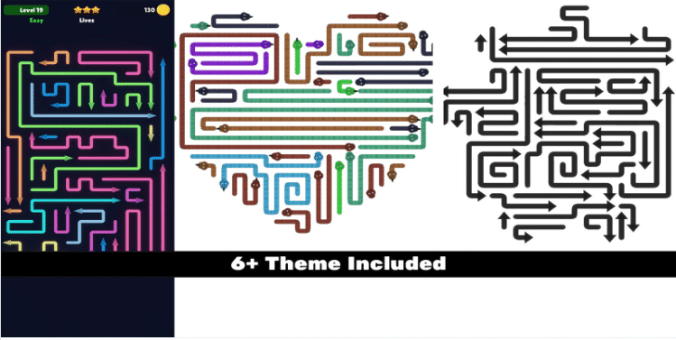 Escape – Arrow Snake Puzzle (MultiTech Escape) screenshot 2