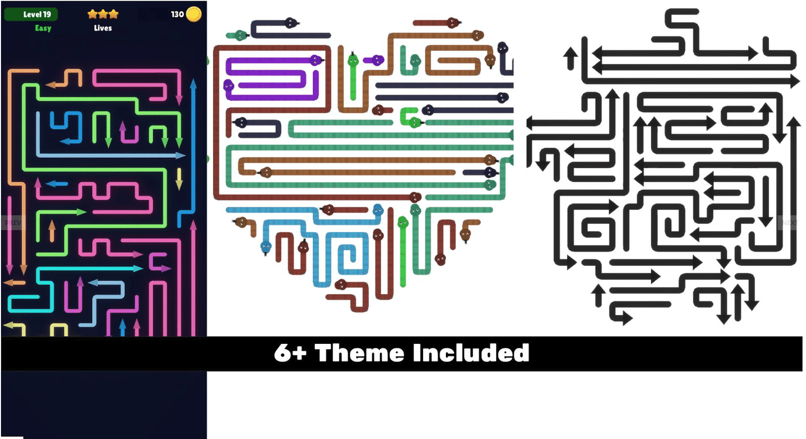 Escape – Arrow Snake Puzzle (MultiTech Escape) screenshot 3