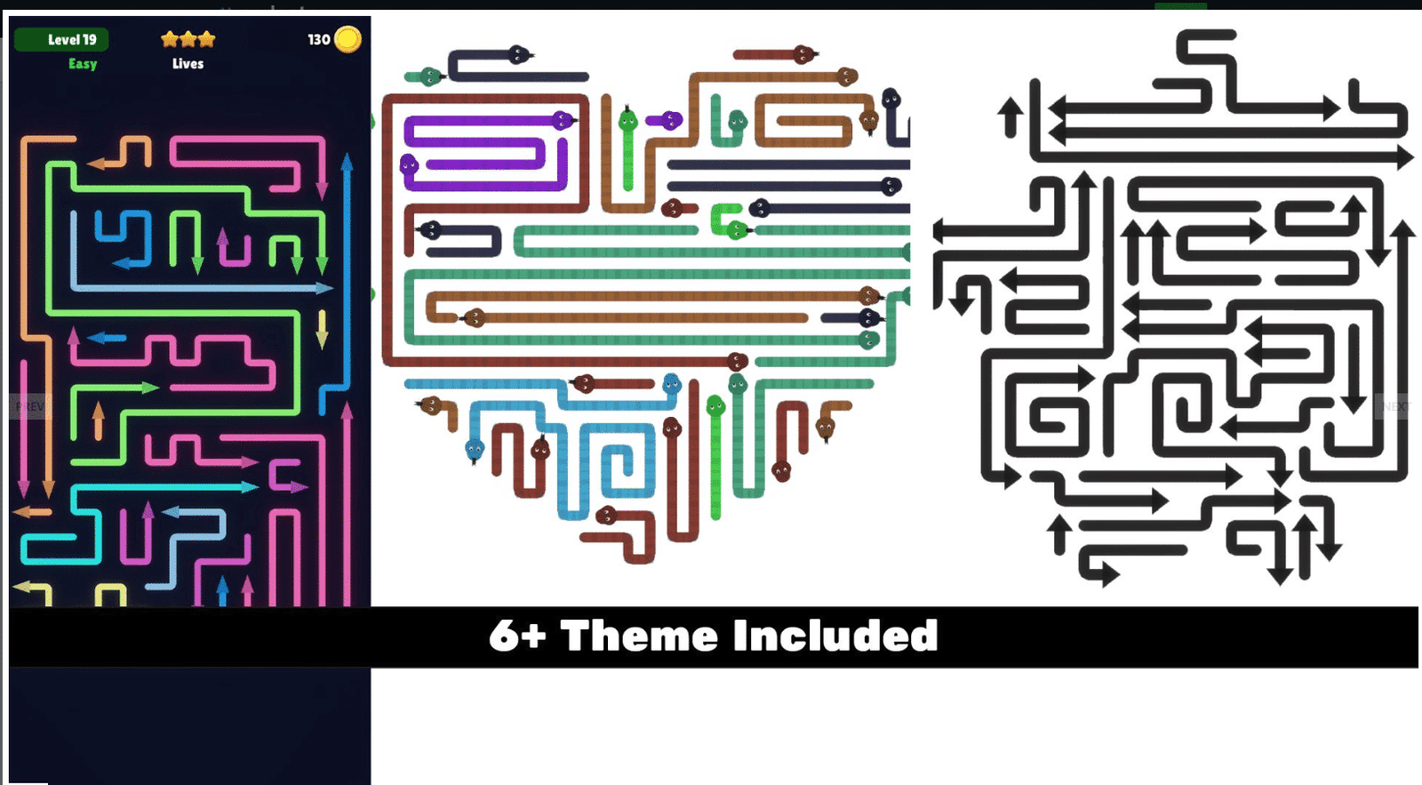 Escape – Arrow Snake Puzzle (MultiTech Escape) screenshot 5