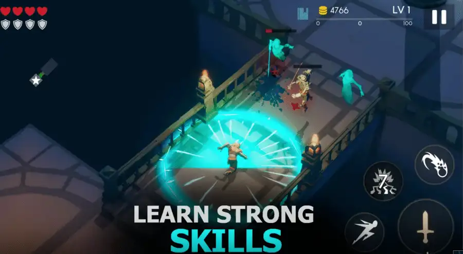 Eternal Dungeon – Action RPG Adventure SellUnitySourceCode screenshot 4