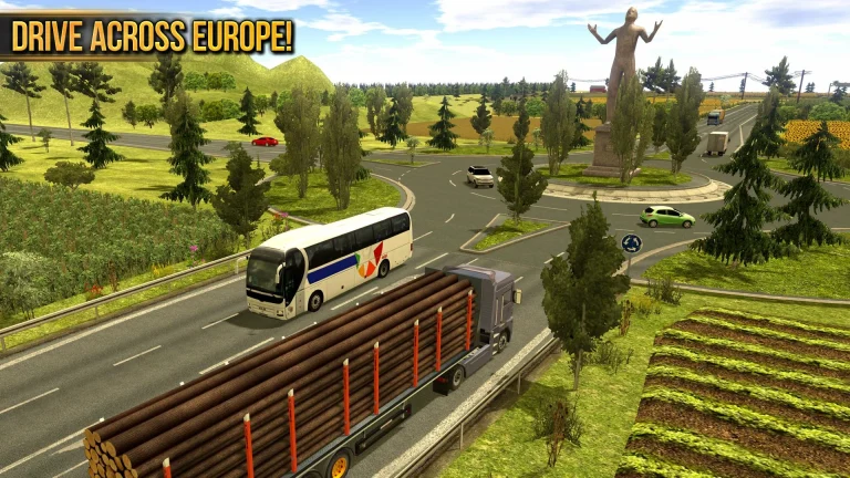 European Truck Simulator Game Template – Unity Source Code Ready Project screenshot 3