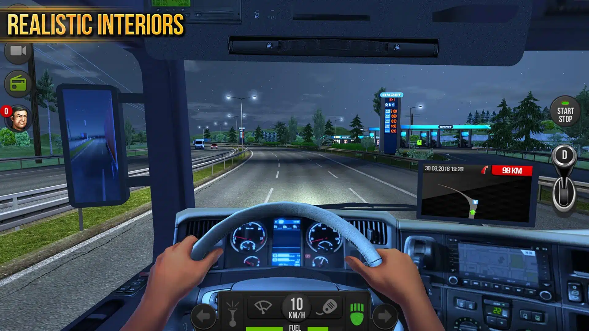 European Truck Simulator Game Template – Unity Source Code Ready Project screenshot 4