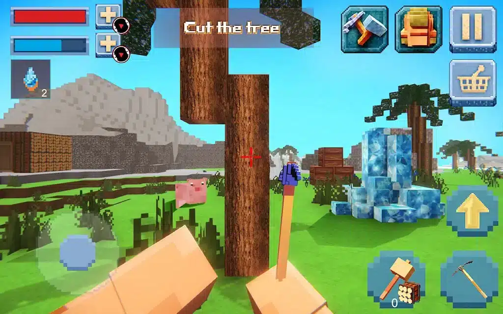 Explore Craft Survival Simulator 2019 SellUnitySourceCode  screenshot 2
