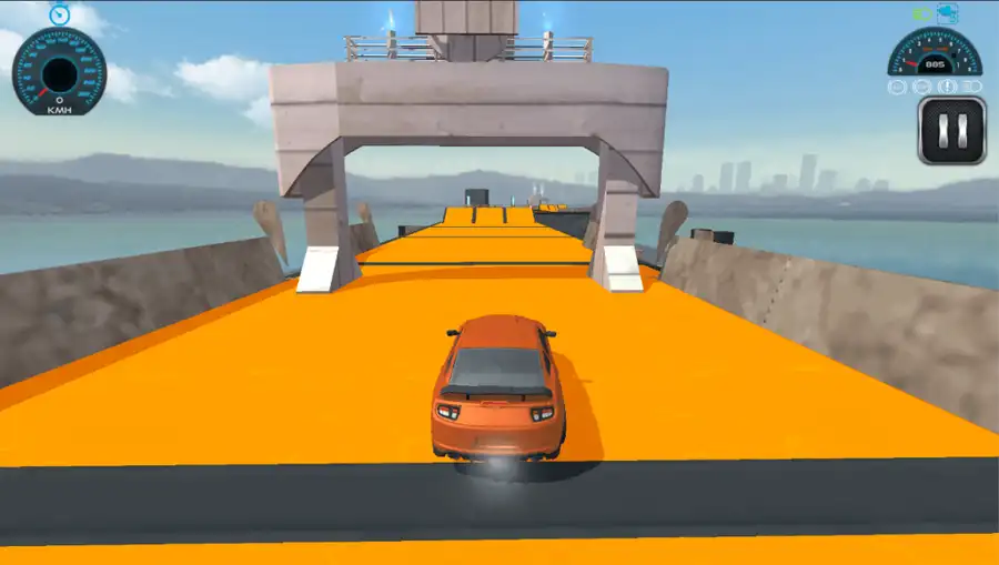 Extreme Mega Ramp Race – Ramp Stunt Car Games SellUnitySourceCode screenshot 2