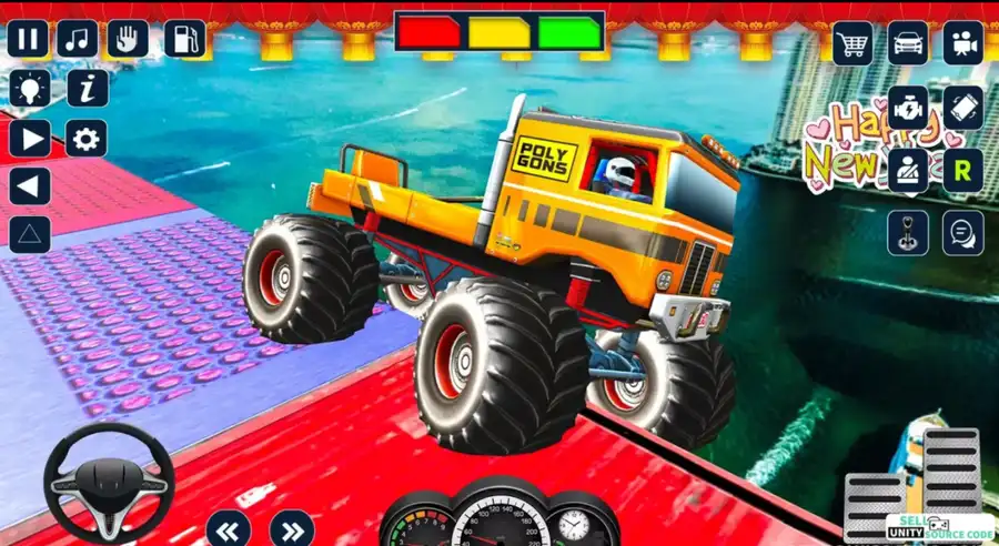   Extreme Monster:Truck Showdown SellUnitySourceCode 