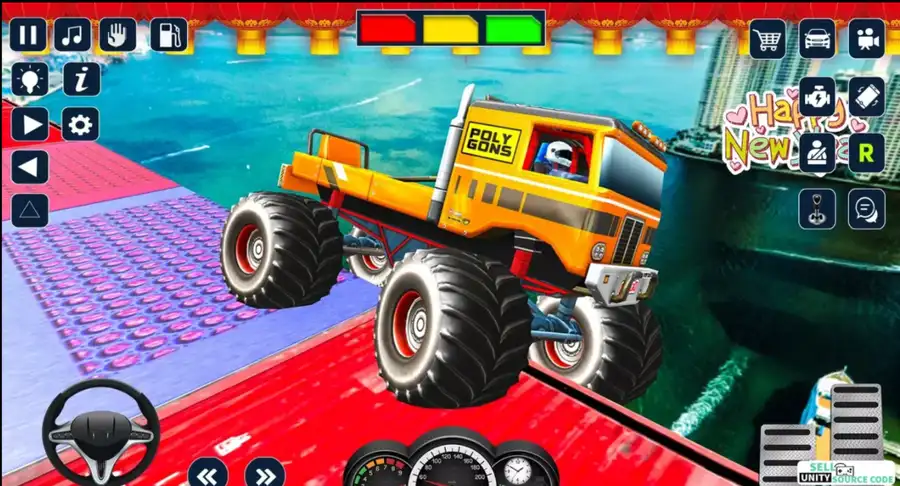   Extreme Monster:Truck Showdown SellUnitySourceCode  screenshot 3