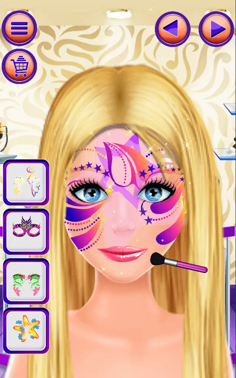 Face Paint SellUnitySourceCode screenshot 4