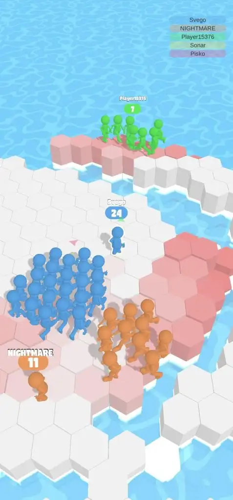 Falling Crowd SellUnitySourceCode  screenshot 4