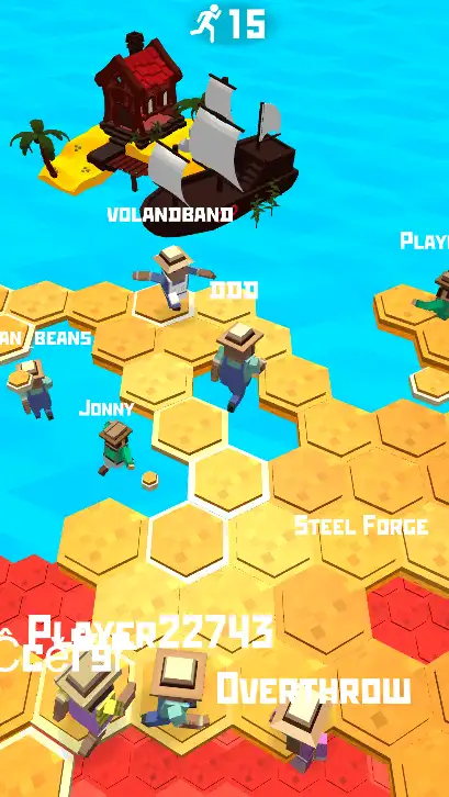 Falling Royal Race SellUnitySourceCode screenshot 3