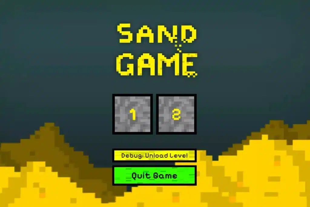 Falling Sand Game Template - Pixel Simulation SellUnitySourceCode