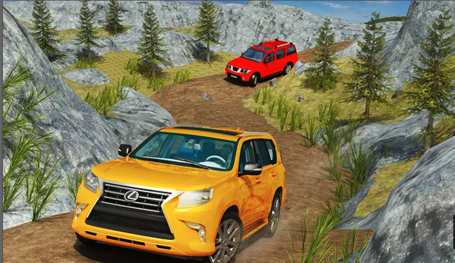 Farming Tractor Cargo Sim - Mountain Jeep Driver screenshot 8