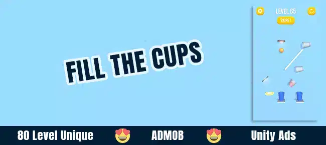 Fill The Cups SellUnitySourceCode  screenshot 3