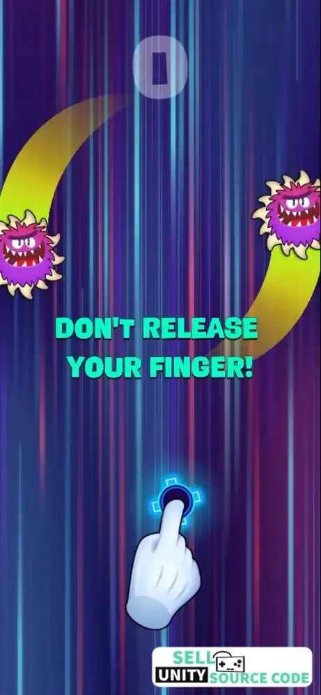 Finger Escape Unity template SellUnitySourceCode screenshot 5