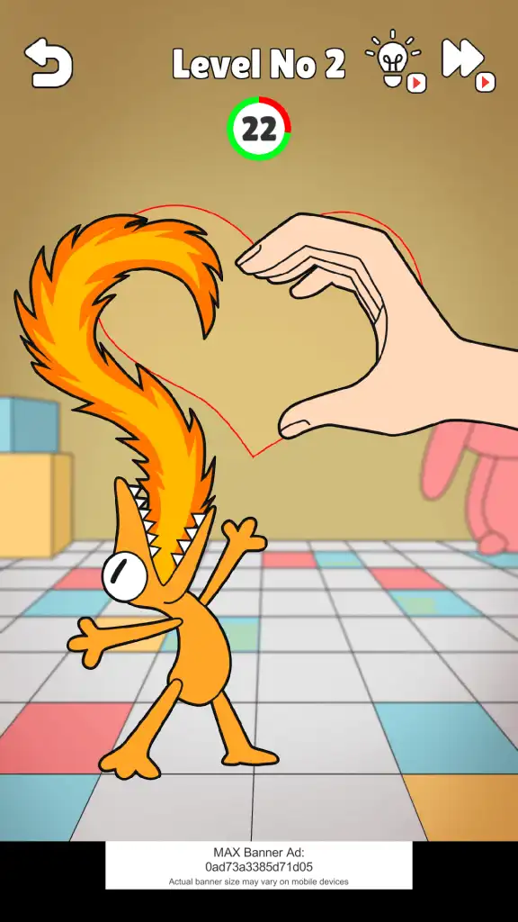 Finger Heart: Monster Refill -120+ Levels – Puzzle SellUnitySourceCode screenshot 5