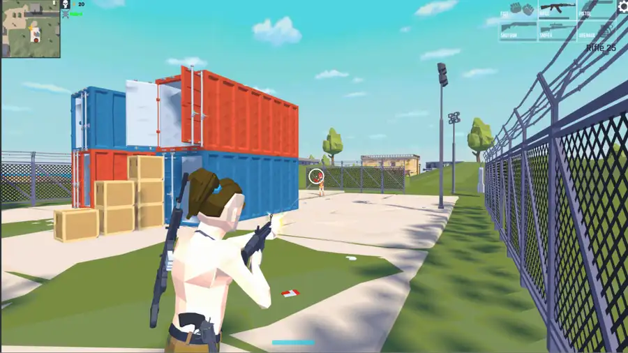 firelande Survival : Battleground pixel fight free SellUnitySourceCode screenshot 4