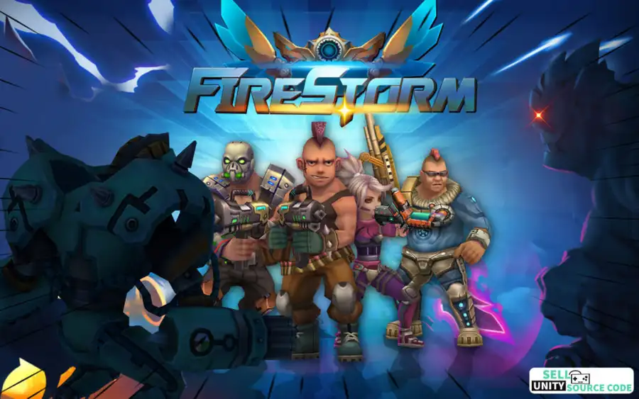 FireStorm Squad SellUnitySourceCode source code