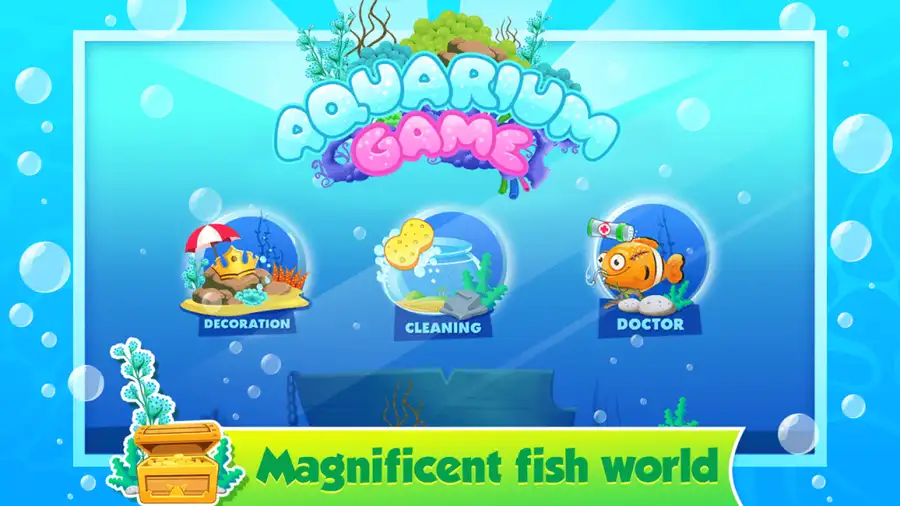 Fish Tank My Aquarium Game SellUnitySourceCode screenshot 4