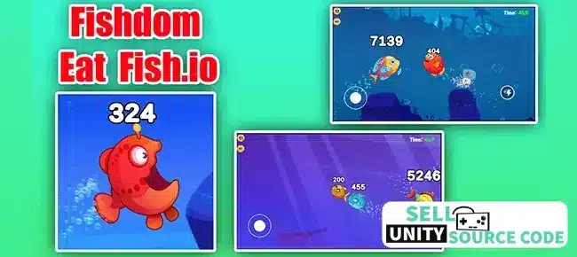 Fishdom Eat Fish.IO SellUnitySourceCode screenshot 2