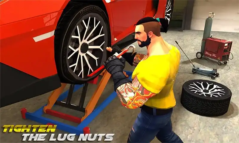 Flat Tire Car Mechanic Simulator SellUnitySourceCode  screenshot 2