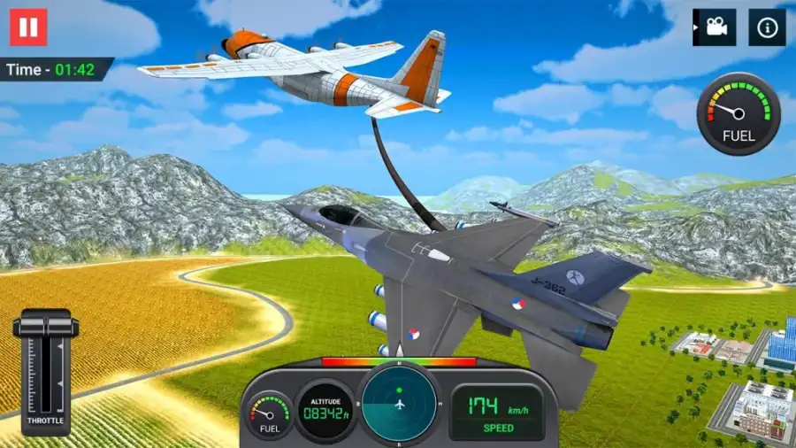 Flight Simulator 2019 - Free SellUnitySourceCode  screenshot 3
