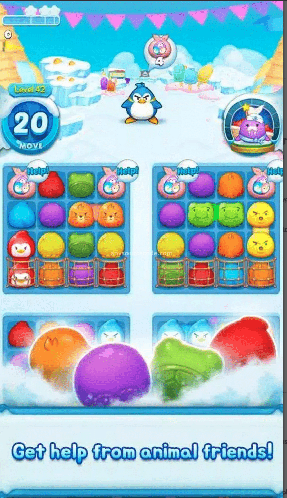 Floating Penguin Quest screenshot 4