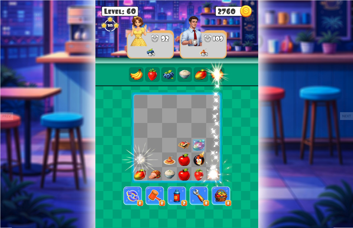 Foodie Stack Puzzle - Unity Mobile Game Template screenshot 9
