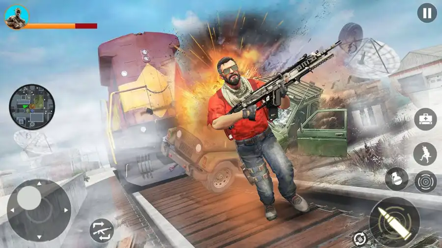 FPS Commando Shooting Battleground SellUnitySourceCode screenshot 2