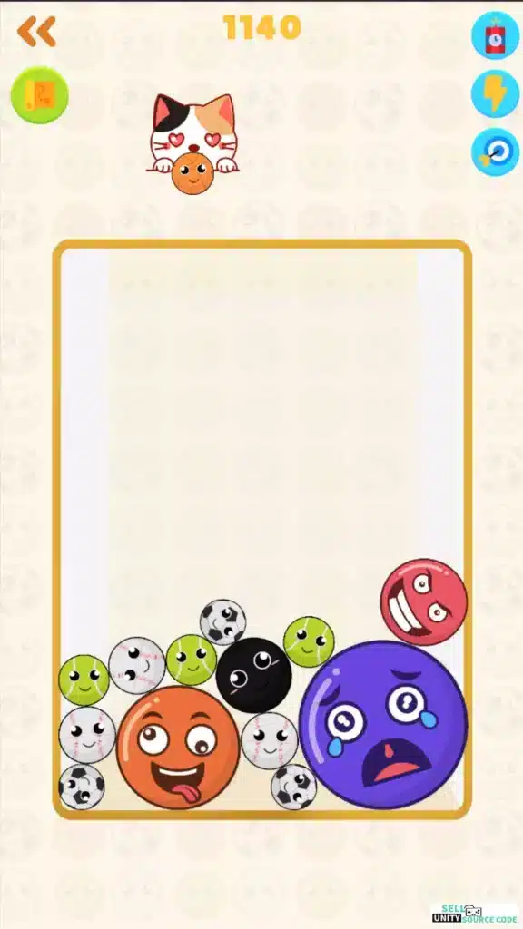 Fruit Merge Drop Puzzle SellUnitySourceCode  screenshot 4
