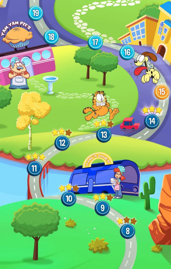Garfield: My Big Fat Diet screenshot 7