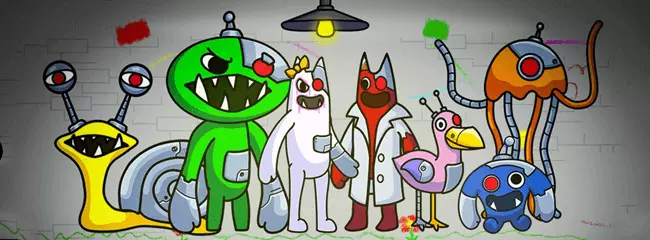 Garten of Rainbow Monsters SellUnitySourceCode  screenshot 3