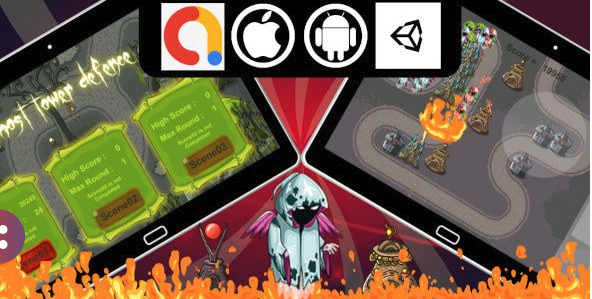 Ghost Tower Defence – Unity Tower Defence Game screenshot 2