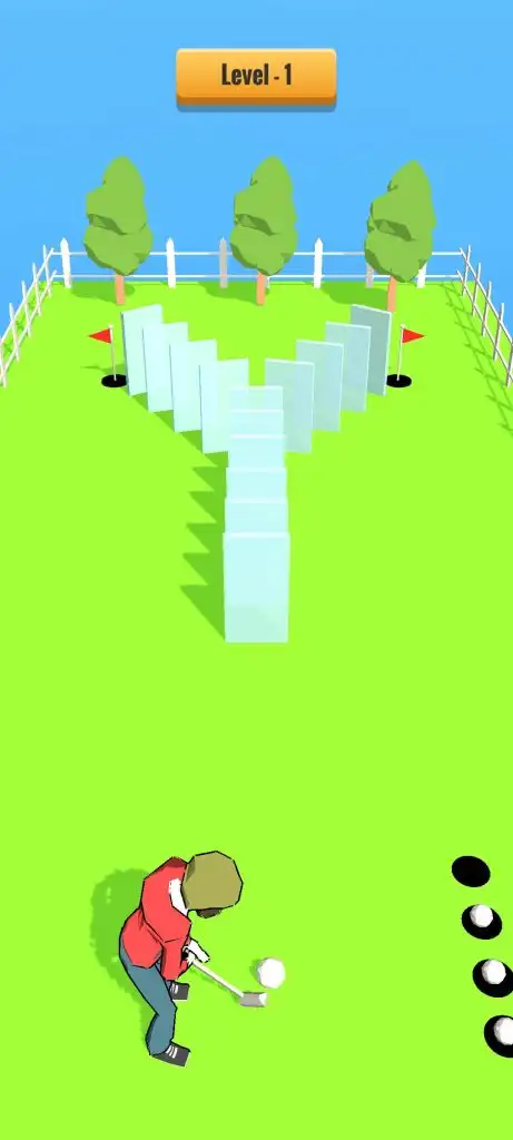 Golf vs Domino Challenge – Hypercasual Puzzle Game SellUnitySourceCode screenshot 4