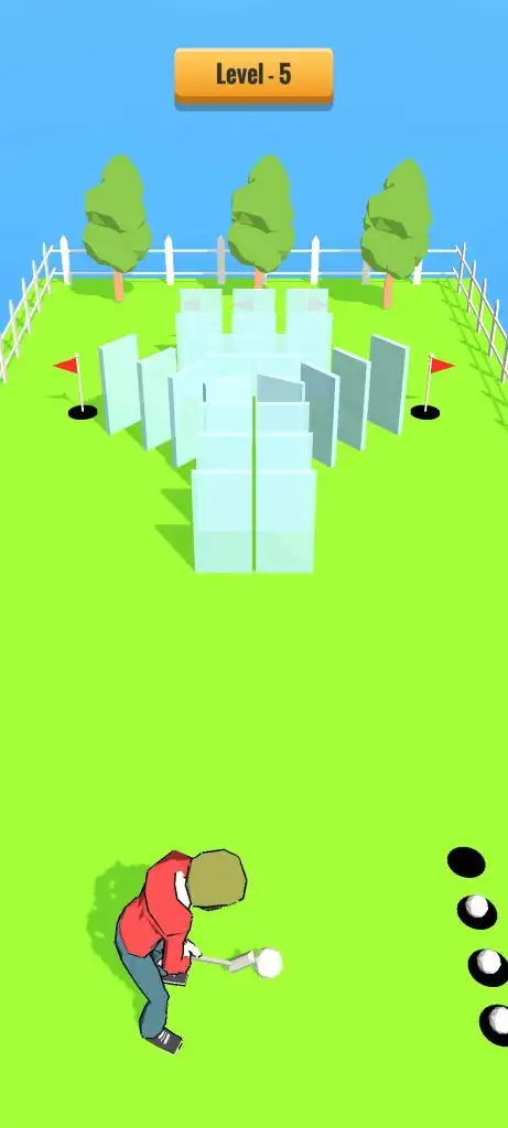 Golf vs Domino Challenge – Hypercasual Puzzle Game SellUnitySourceCode screenshot 5