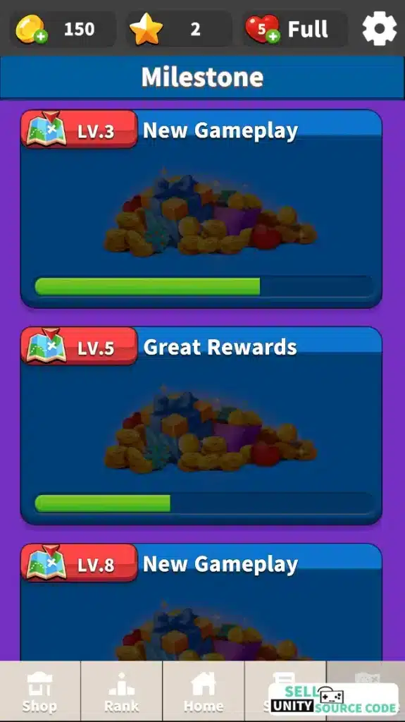 🧩 Goods Triple Sort 3D SellUnitySourceCode screenshot 4