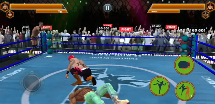 Groovy Real Wrestling Fight SellUnitySourceCode source code