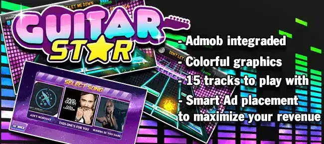 Guitar Hero SellUnitySourceCode screenshot 4