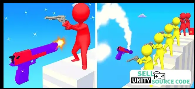 Gun Master Shooting Sprint SellUnitySourceCode source code