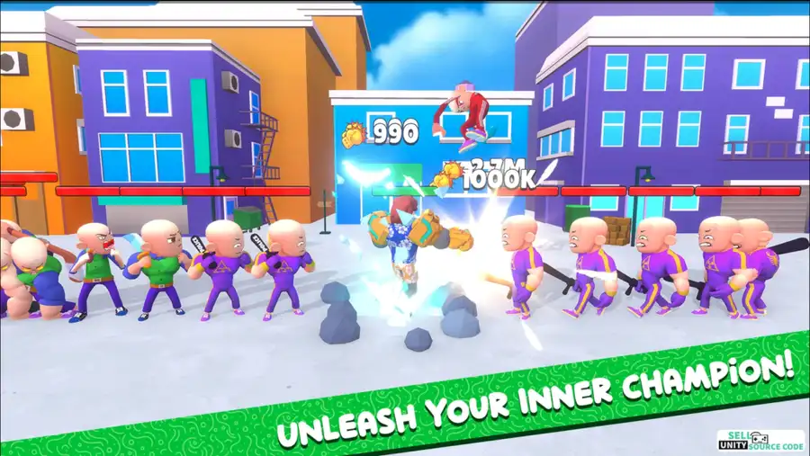 Gym Clicker Invincible Hero SellUnitySourceCode screenshot 2