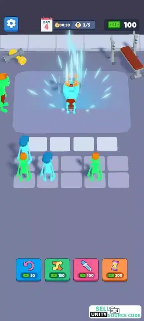 Gym Hero Clicker SellUnitySourceCode screenshot 5
