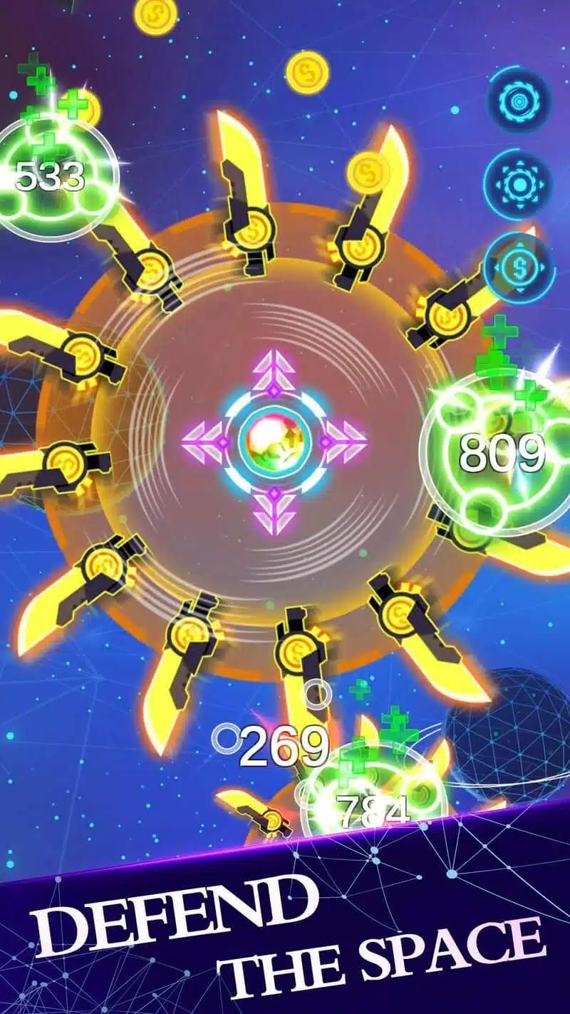 Helix Blast – Space War Defense Unity Code Version Unity 6 screenshot 3