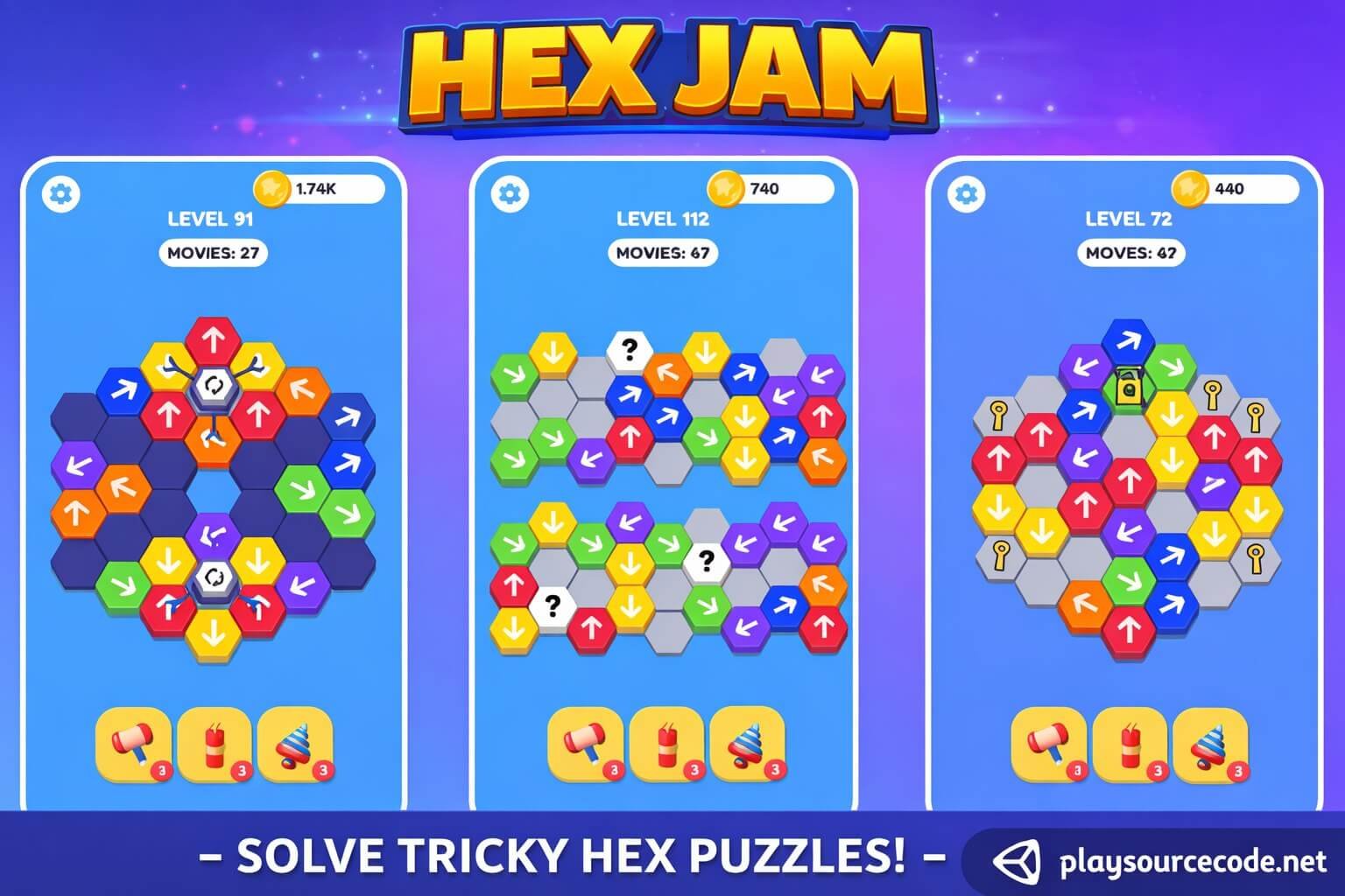 Hex Jam Unity Code