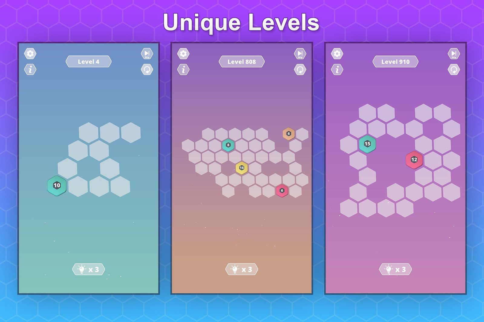 Hexa Path Fill - Unity Project screenshot 5