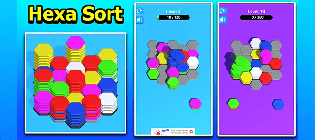Hexa Sort 3D Puzzle Trending Game Sell Unity Source Code source code