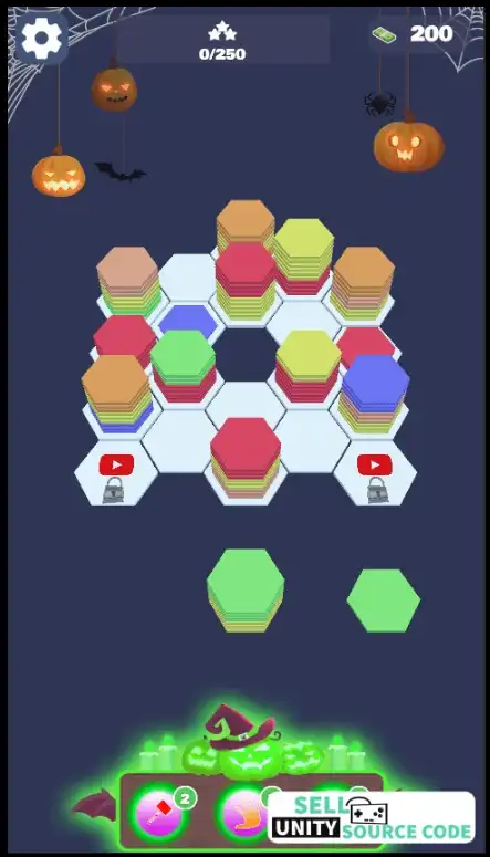 Hexa Sort Puzzle3D. SellUnitySourceCode screenshot 4