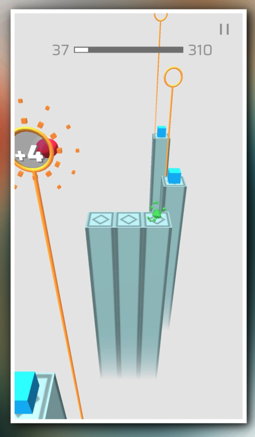 🏀 High Hoops - Bouncing Ball Arcade Unity Game screenshot 3